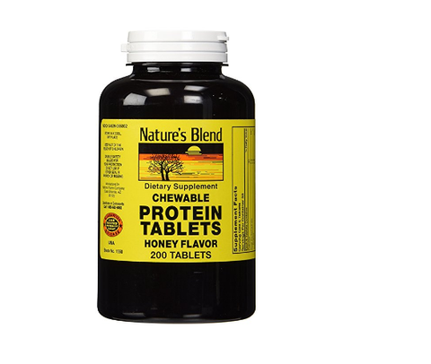 Natures Blend Protein Tablets Honey Flavor