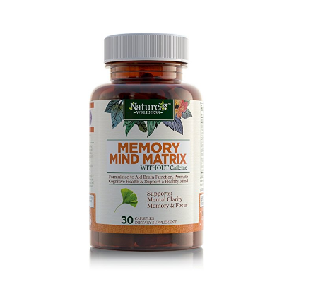Nature's Wellness Memory Mind Matrix Dietary Supplement