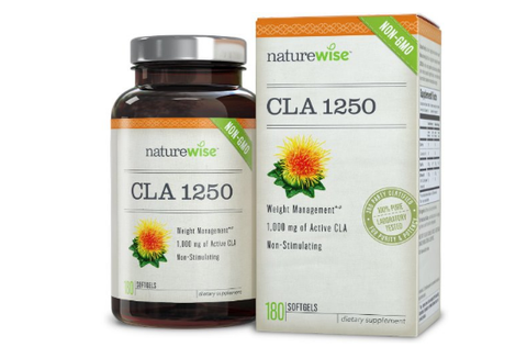 NatureWise CLA 1250 Highest Potency Non-GMO