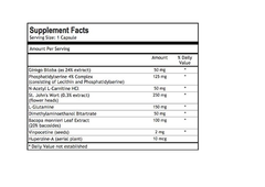 Nature's Wellness Memory Mind Matrix Dietary Supplement